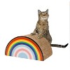 Pride Rainbow Cat Scratcher - 10" - 2pk - 3 of 4