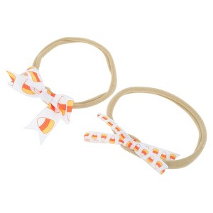Unique Bargains Kid's Halloween Cute Hair Elastics 2 Pcs - 1 of 4