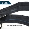 Unique Bargains Bike MTB Cycling Inner Tire 14x2.5 inch Durable Bent Valve Bicycle Inner Tube 1 Pcs - 3 of 4
