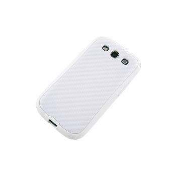 Technocel Hybrigel Case Cover for Samsung Galaxy S3  (White) - SAL710HGW-Z