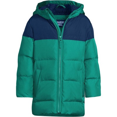 Lands' End Kids Thermoplume Fleece Lined Parka - X-large - Island ...