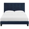 Modway Melanie Queen Tufted Button Upholstered Performance Velvet Platform Bed - Midnight Blue - 4 of 4