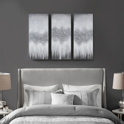 MAYEERTY Heavily Embellished 3-piece Canvas Wall Art Set