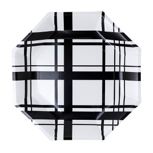 Jollity & Co. - Femme Charger Plates - Pack of 8 Paper Plates - 1 of 2