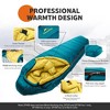 Naturehike 0 Degree Down Mummy Sleeping Bag for Adults,650FP Cold Weather Backpacking Sleeping Bag with RDS Down,29.3℉ Sleeping Bags for Camping - 3 of 4