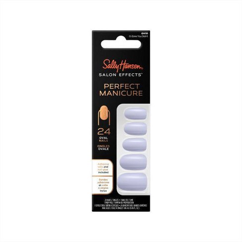 Sally Hansen Salon Effects Perfect Manicure Press On Nails Kit - Oval