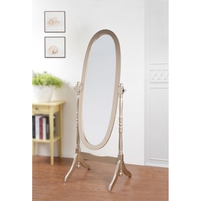 Runesay Traditional Wood Floor Cheval Mirror