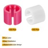 Unique Bargains Reusability Easy to use Clothes Hanger Markers Clips 300 Pcs - 3 of 4