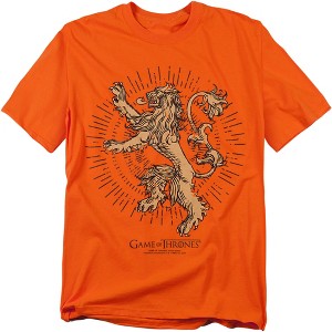 Game Of Thrones Lannister Burst Sigil Adult T-Shirt - 1 of 4