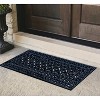 A1HC Large Outdoor Doormat, 24"X57", Natural Rubber Grill Drainable Design & Anti Fatigue Door mat - 2 of 4