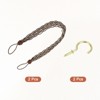 Unique Bargains Hand Woven Braided Rope Decorative Curtain Tiebacks - 3 of 4