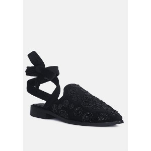 Mande Embroidered Women Mules - 1 of 4