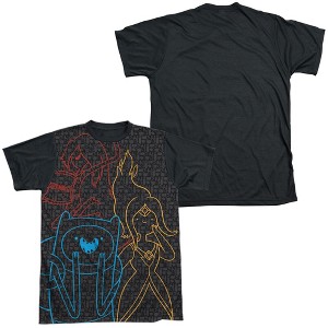 Men's Adventure Time Adventure Trio Short Sleeve Costume T-Shirt - 1 of 4