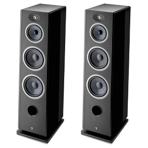 Focal Vestia No4 Ultimate 3-Way Floorstanding Loudspeakers finished in Black - Pair - 1 of 4