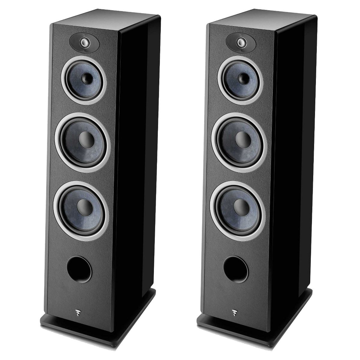Focal Vestia No4 Ultimate 3-Way Floorstanding Loudspeakers finished in Black - Pair