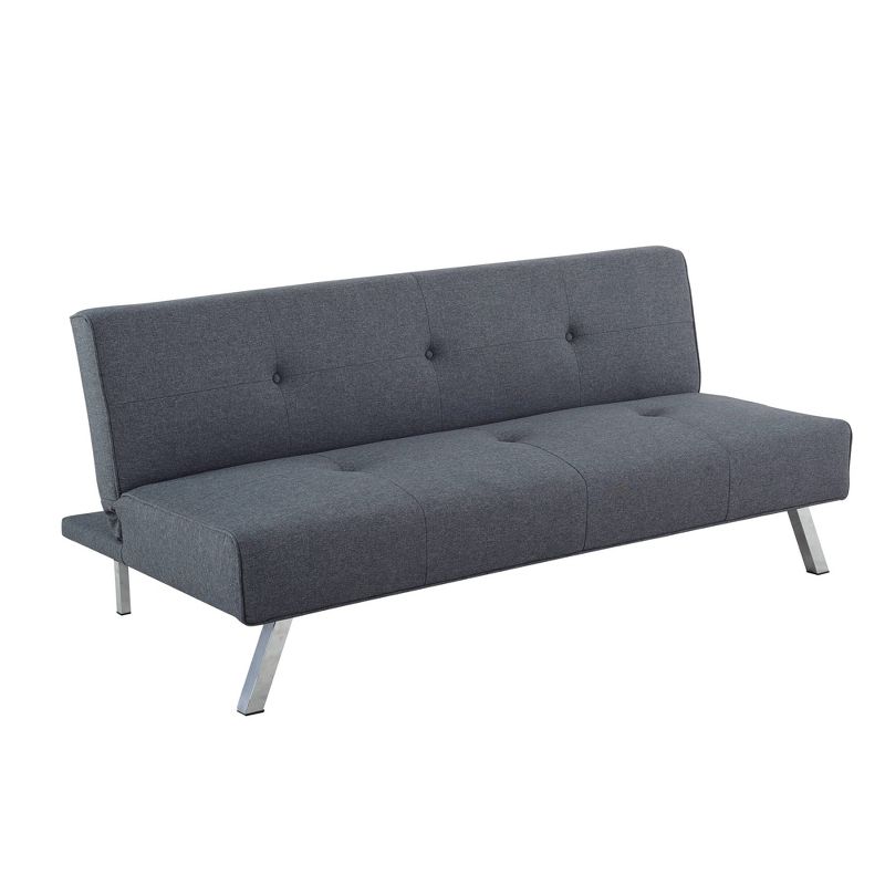 Sorenson Convertible Futon Sofa Bed Charcoal - Serta, 1 of 19