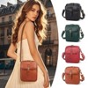 Generic Vintage Messenger Bag,Womens Large Capacity Crossbody Leather Bags,Mini Shoulder Sling Pouch - 2 of 4