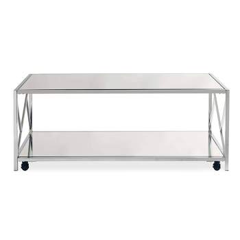 3pc Stella Occasional Table Set Chrome - Picket House Furnishings