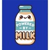 "Powered By Milk" Youth Crew Neck Short Sleeve Tee - 2 of 2