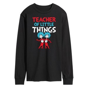 Men's - Dr. Seuss - Teacher Of Little Things Long Sleeve Graphic T-Shirt - 1 of 4