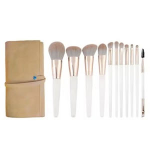 BABYYER The 11 Piece Makeup Brush Set Is Meticulously Crafted , Designed To Meet A Variety Of Makeup Needs, And Is The Ideal Choice For Makeup - 1 of 4