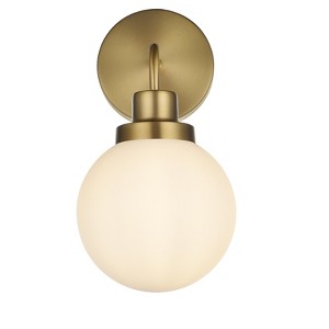 Elegant Lighting Hanson 6" Wall Sconce, Minimalist Modern Design - 1 of 4