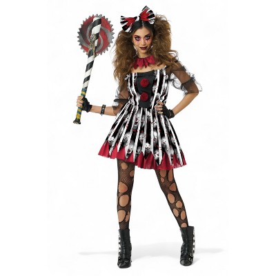 California Costumes Savage Clown Adult Costume