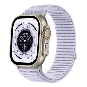 HTUTWOO Nylon Loop Apple Watch Band, Sport Woven Strap 38/40/41/42/44/45/49mm for iWatch Series 11 10 9 8 7 6 5 4 3 2 1 SE Ultra for Women Men - 1 of 4