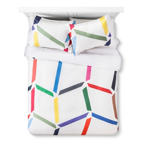 Artwork Series Angular Beat By Jessica Snow Duvet Cover Set