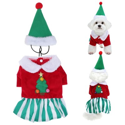 Unique Bargains Dog Christmas Outfit 1 Set
