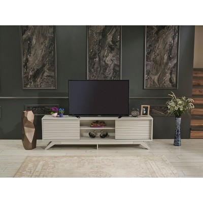 NicBex TV Stands for 67 inch TV,Entertainment Center with Cabinets and Open Shelves,TV Console for Living Room, Bedroom, Home