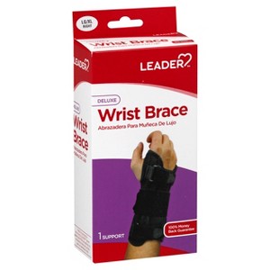 Leader Large/Extra Large Right Deluxe Wrist Brace 1 ea - 1 of 4