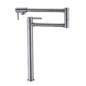 Expandable Shank Pot Filler Extra-Long Pot Filler Tap Extended Reach Kitchen FaucetAddon - 1 of 4