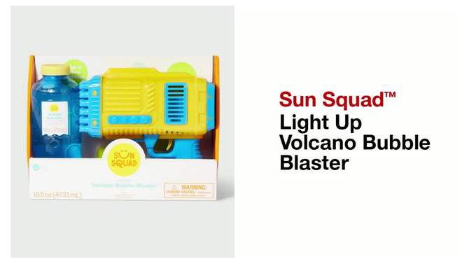 Light Up Bubble Blaste Blue/Yellow - Sun Squad&#8482;, 2 of 10, play video