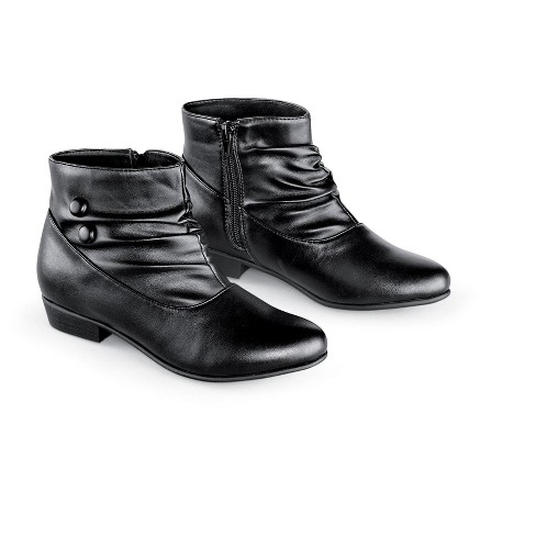 Extra wide width ankle boots hotsell