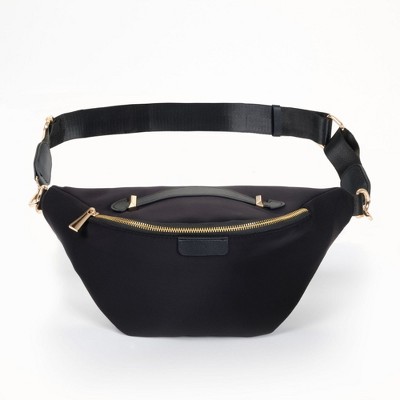 Zodaca Plus Size Fanny Pack, Fashion Crossbody Bag with Adjustable Belt Strap, Fits 42-54 In Waist