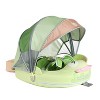 Mambobaby Sunny Navigator Baby Pool Float with Canopy Novelty Float - Cactus Bloom Green - 2 of 4