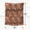 Cheer Collection Ultra Soft Faux Fur Throw Blanket - Brown - 3 of 4