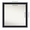 Amanti Art Dalat Non-Beveled Framed Bathroom Vanity Wall Mirror - 3 of 4