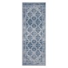 Area Rug Retro Boho Pattern Washable Ultra-Thin Non Slip Living Room Dining Bedroom & Office Dark Green - 2 of 4