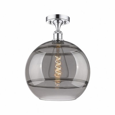 Rochester - 1 Light Semi-Flush Mount In Industrial Style-14.63 Inches Tall and 12 Inches Wide