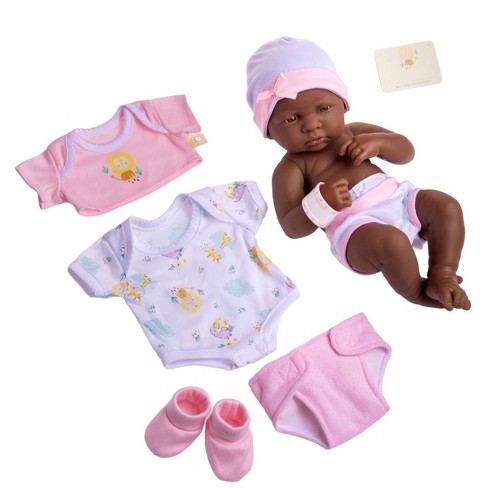 Jc Toys La Newborn 14 Baby Doll 8pc Set Pink Target