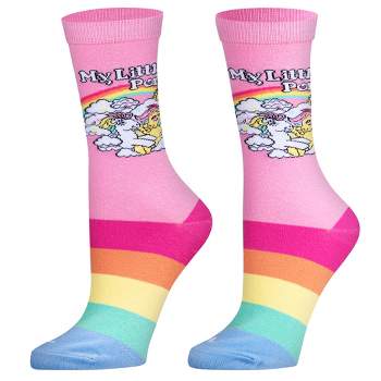 Cool Socks, My Little Pony, Funny Novelty Socks, Medium