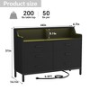 Aheaplus 6 Drawers Dresser with Charge Station and LED Light, Closet Organizer for Bedroom - 3 of 4
