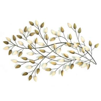 Blowing Leaves Decorative Wall Sculpture - Stratton Home Decor