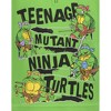 Teenage Mutant Ninja Turtles Leonardo Michelangelo Raphael Half Zip Hoodie Toddler - 4 of 4