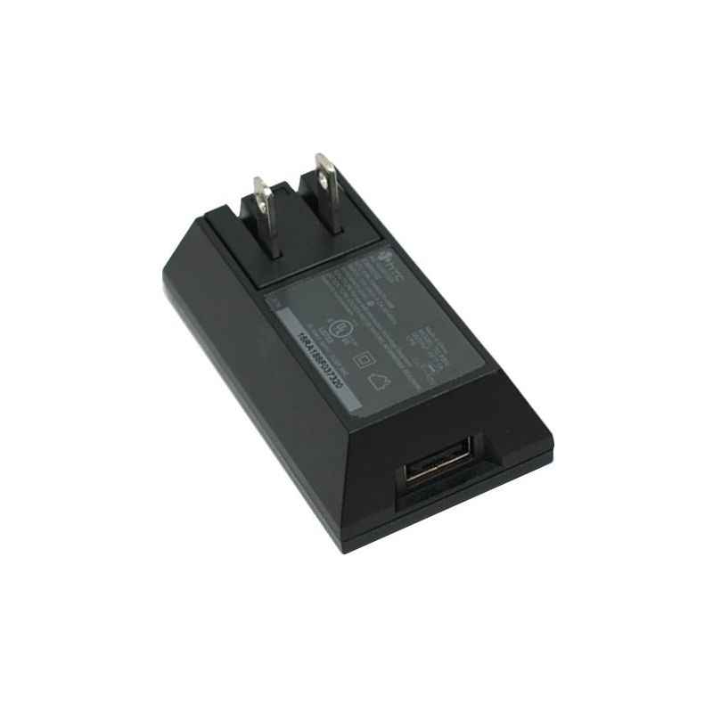 OEM HTC Travel Charger Power Supply for HTC Droid Incredible 2 (Black) - 79H00078-34M-Z, 1 of 3