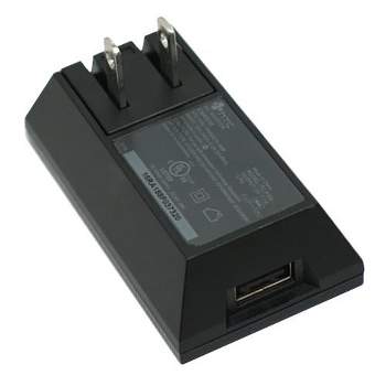 OEM HTC Travel Charger Power Supply for HTC Droid Incredible 2 (Black) - 79H00078-34M-Z