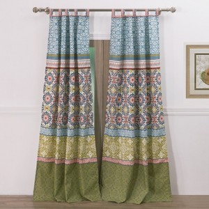 Greenland Home Fashions 1501AWP Shangri-La Multi Panel Pair, 84x84 Inches - 1 of 4