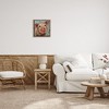 Stupell Industries Modern Pig Portrait Farm Animal Floating Frame Canvas Art, Brown, 18" x 18" - 3 of 4